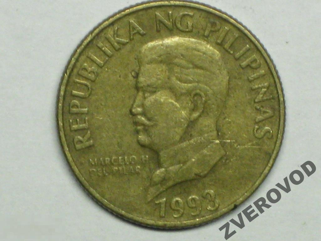 Филиппины 50 сентимо 1993 
