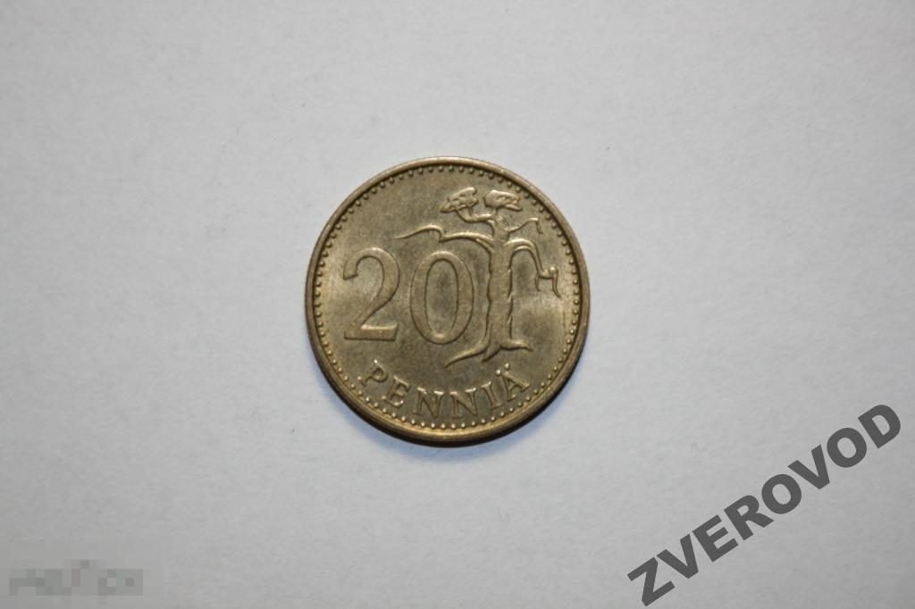 Финляндия 20 пенни 1983 