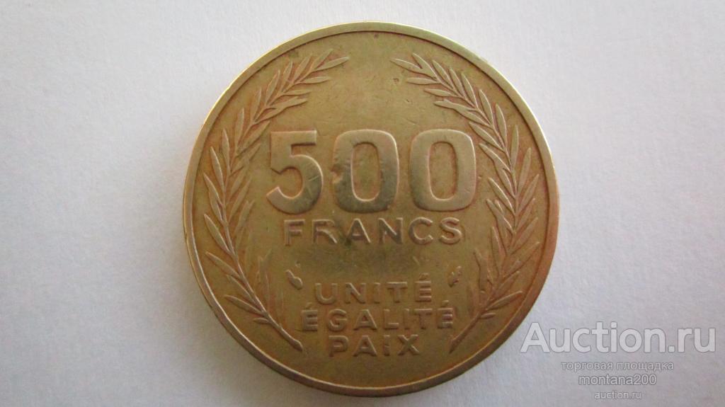 джибути 500 франков 1991 !!!