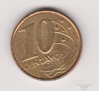 Бразилия 10 сентаво 2011