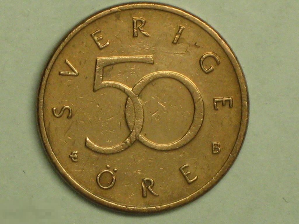 Швеция 50 эре 2001