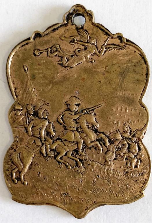 Жетон царский 200 лет летие Полтавской Битвы редкий в превосходном состоянии