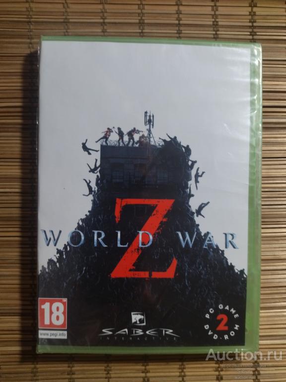 PC DVD World War Z//2 диска//новый//запечатанный//001-1742