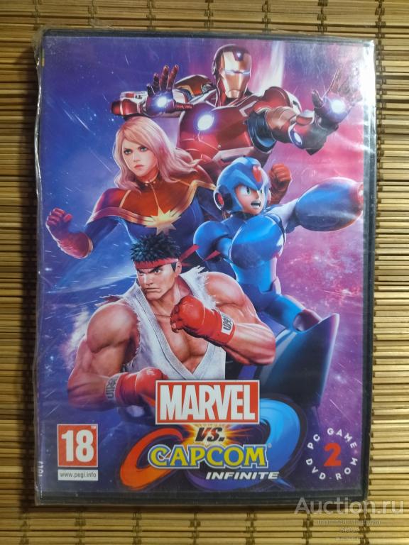 PC DVD Marvel Vs. Capcom: Infinite//2 диска//новый//запечатанный//001-1749