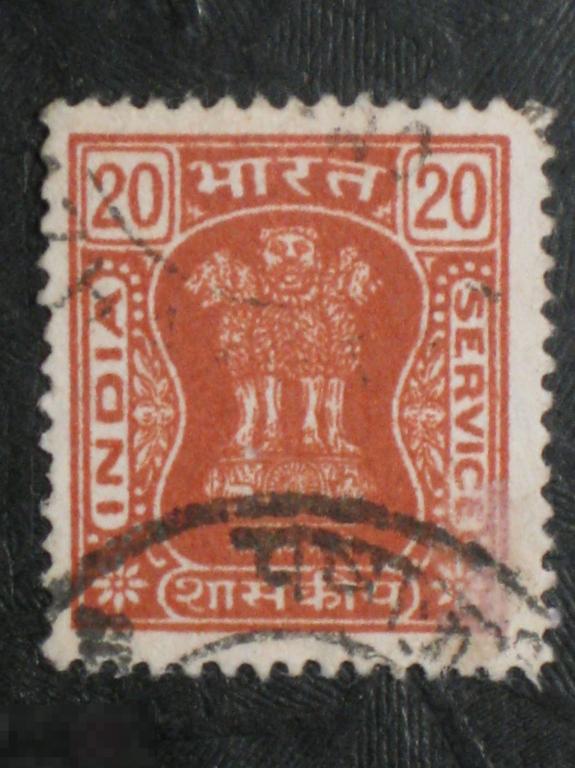 Индия 1976 1981 1984 Столица столпа Ашоки Львы марка 20 