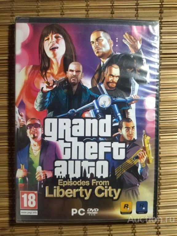PC DVD Grand Theft Auto: Episodу From Liberty City//новый//запечатанный//001-1745