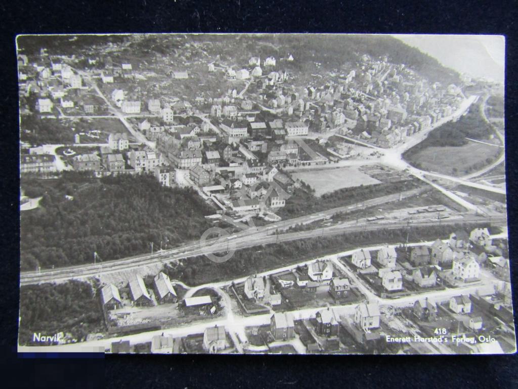 фото Норвегия Осло Панорама Общий Вид.