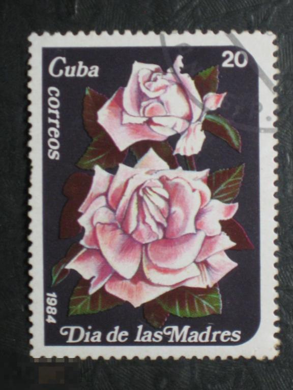 Куба 1984 Флора Цветы марка 20 полная серия 