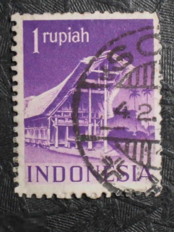 Индонезия 1949 Дом Торайя марка 1 (и1) 