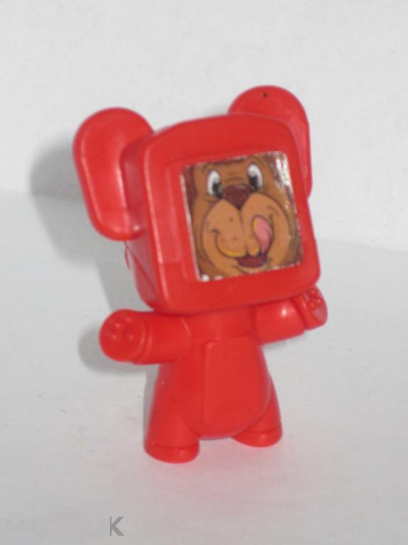 Киндер сюрприз Робот красный 2014  FT039C 