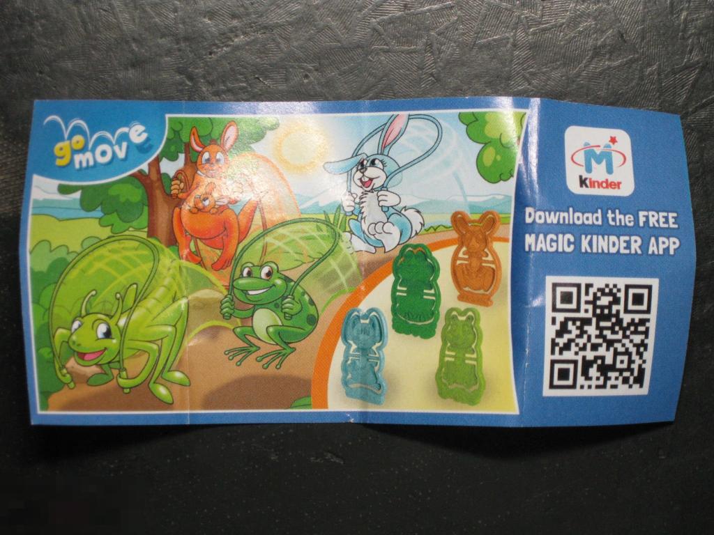 Киндер сюрприз Лягушка FS 258 вкладыш 