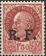 Франция (Лион)  стандарт надп MNH Mi#FR TL-LY10