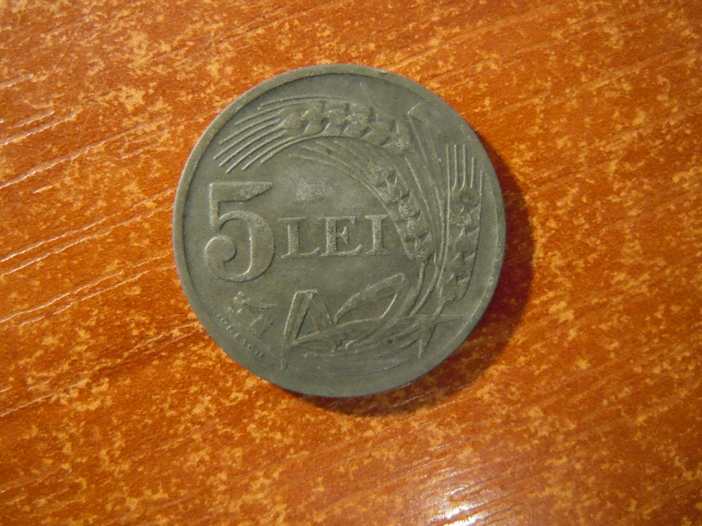 5 леев 1942г Румыния