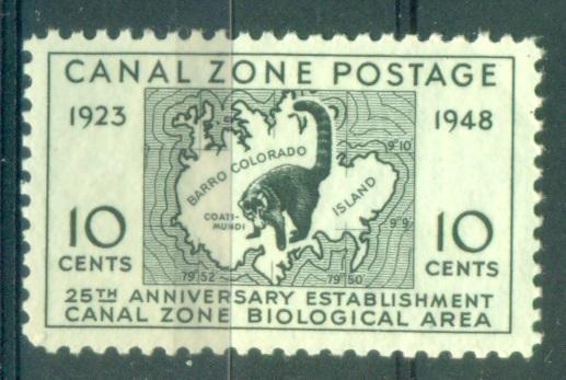 США (зона Панамского канала) 25 лет биозаповеднику канала негашеная**