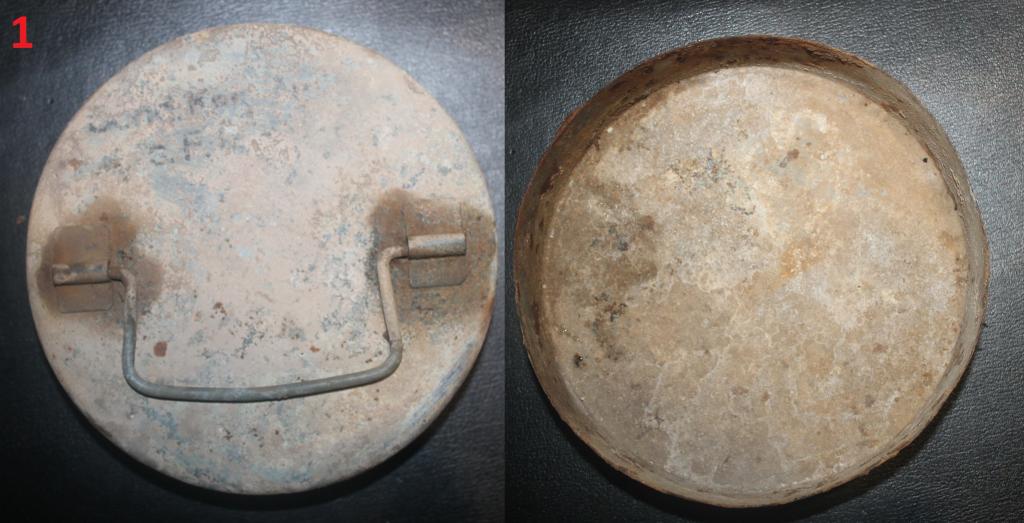 Крышки пороховых баков к 150 мм орудиям.