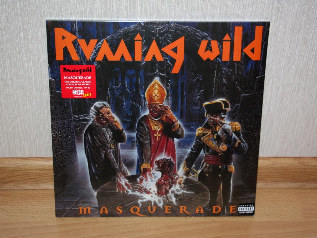 RUNNING WILD "Masquerade" 2 LP