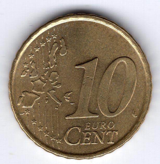 10 евроцентов - Испания - 2000