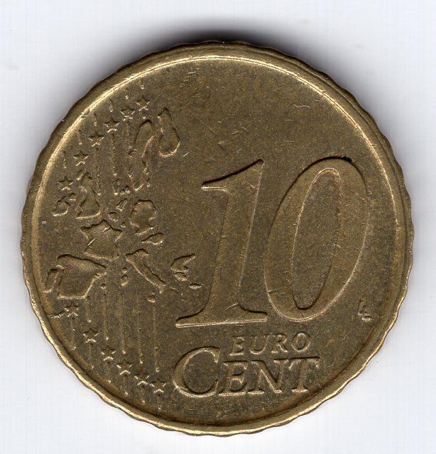 10 евроцентов - Испания - 2001