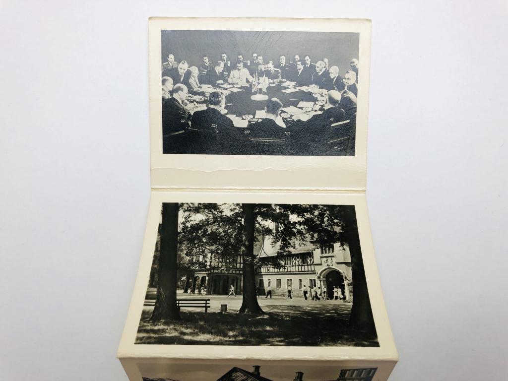 Цецилиенгоф. Исторический памятник Постдамского соглашения. Набор фотоминиатюр. 8 шт. 1967 г.
