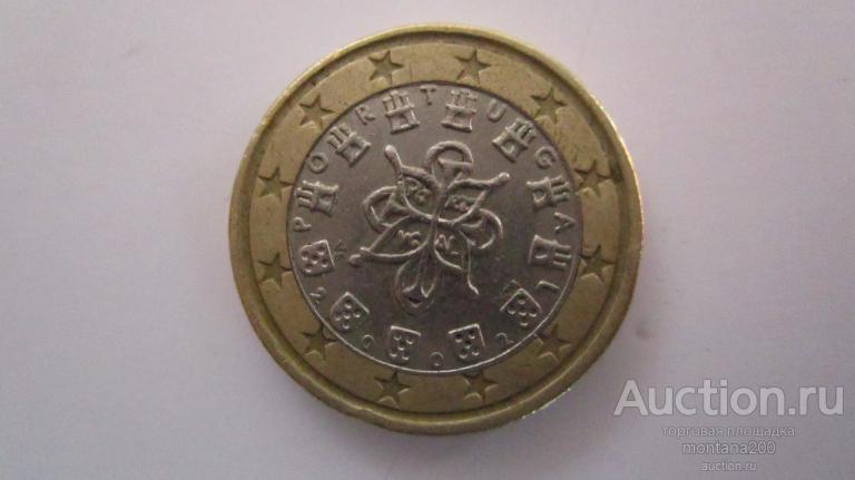 португалия 1 евро 2002
