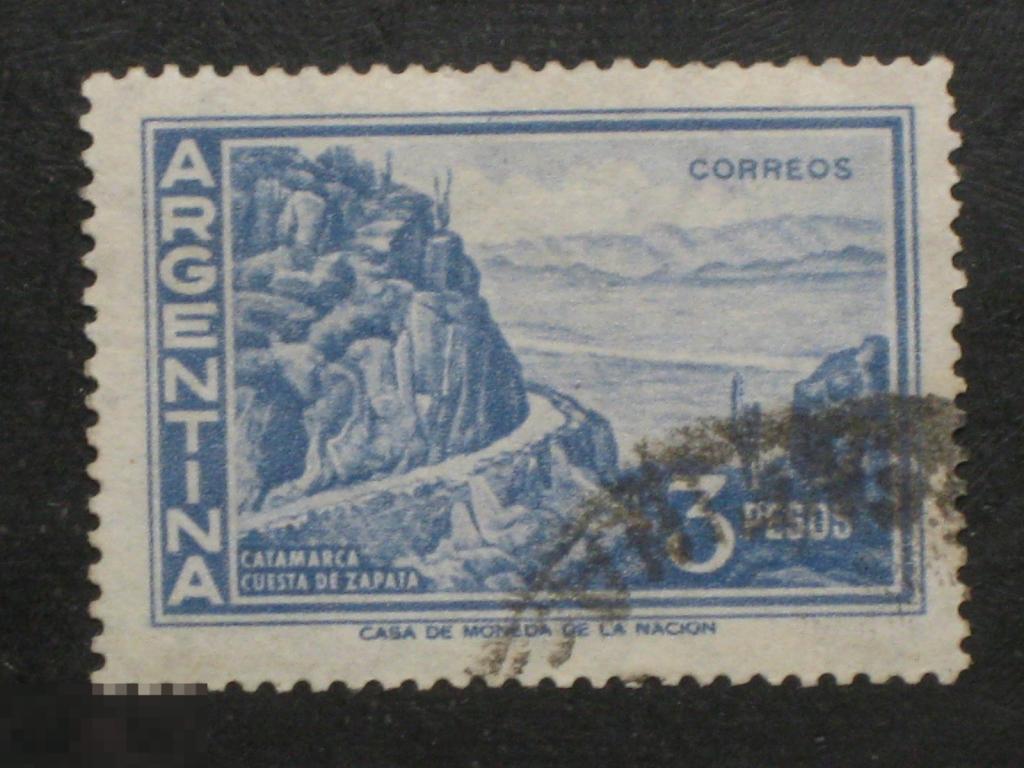Аргентина 1960 Катамарка. Куэста-де-Сапата марка 3 