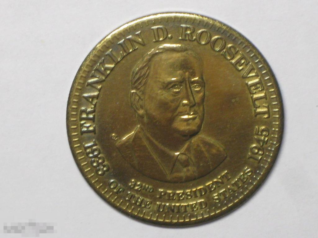 Жетон Президенты США 32nd F.D.Roosevelt 