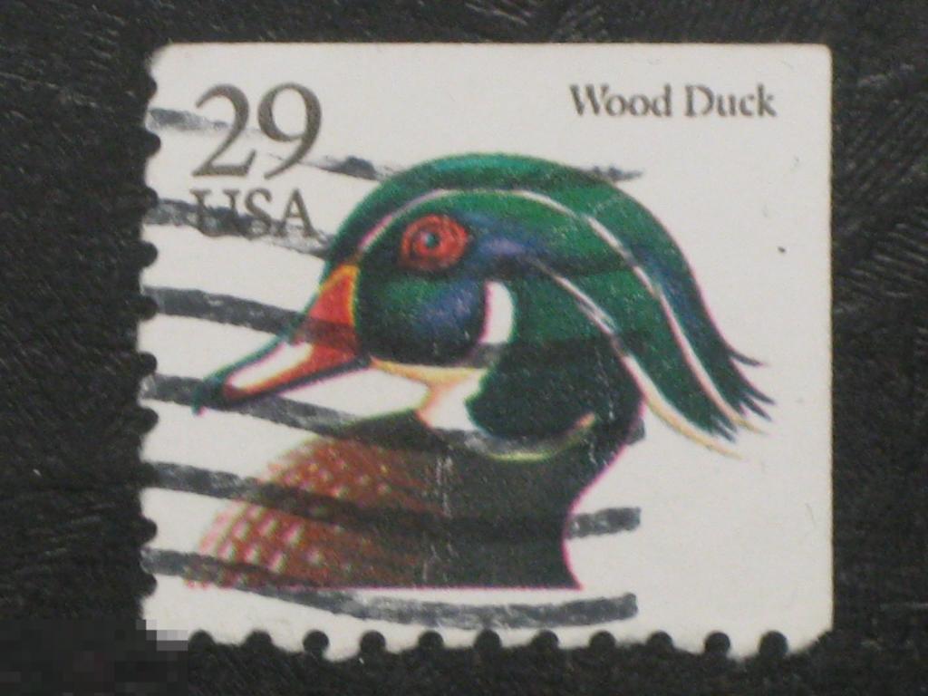 США 1991 Фауна Птицы Утка марка 0.29 