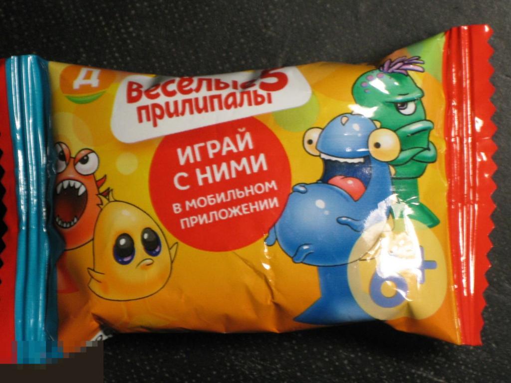 не Киндер Сюрприз Дикси stikeez запечатанный "кот в мешке" Прилипалы-5 