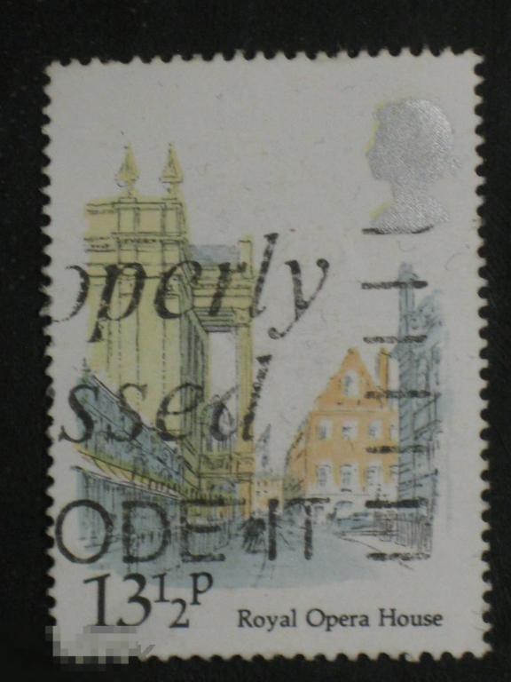 Великобритания 1980 Лондон Королевская опера марка 0.135 
