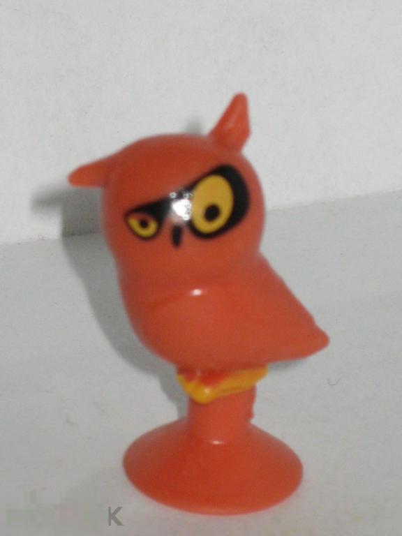 не Киндер Сюрприз Дикси stikeez Прилипалы-4 Супергерои Филин Зыркач 