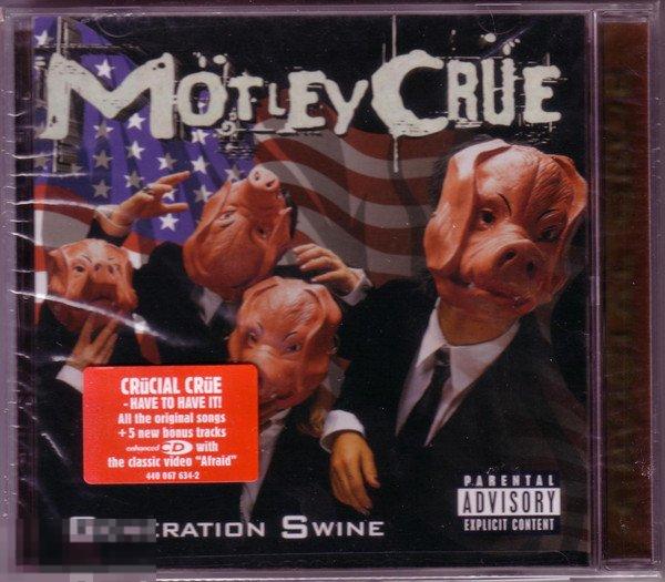 Mötley Crüe Motley Crue Generation Swine USA ЛИКВИДАЦИЯ 2021 