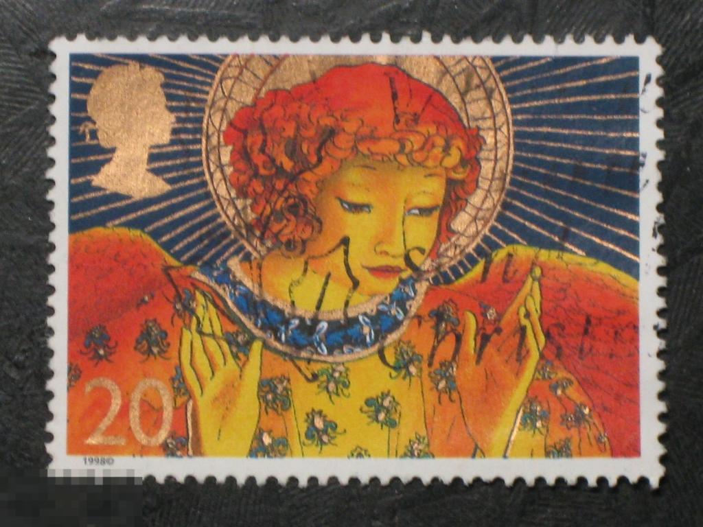 Великобритания 1998 Рождество марка 0.20 (и1) 