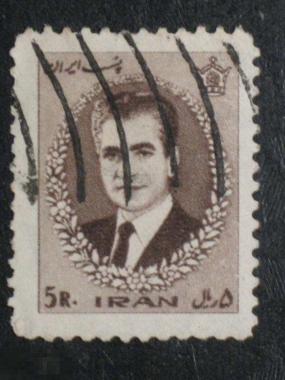 Иран 1966 стандарт Реза Пехлеви марка 5 