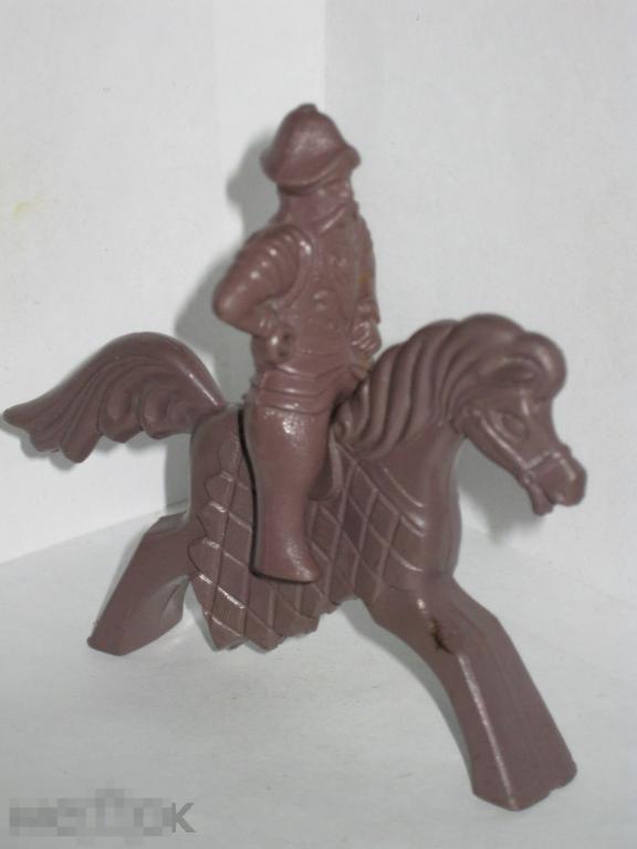 Всадник МКИ Польский крылатый гусар (4) солдатик конь лошадь СССР