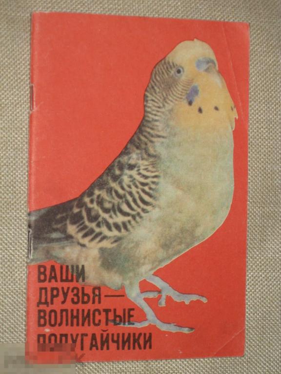 Ю. Феч Ваши друзья- волнистые попугайчики 1991 Кишинев 