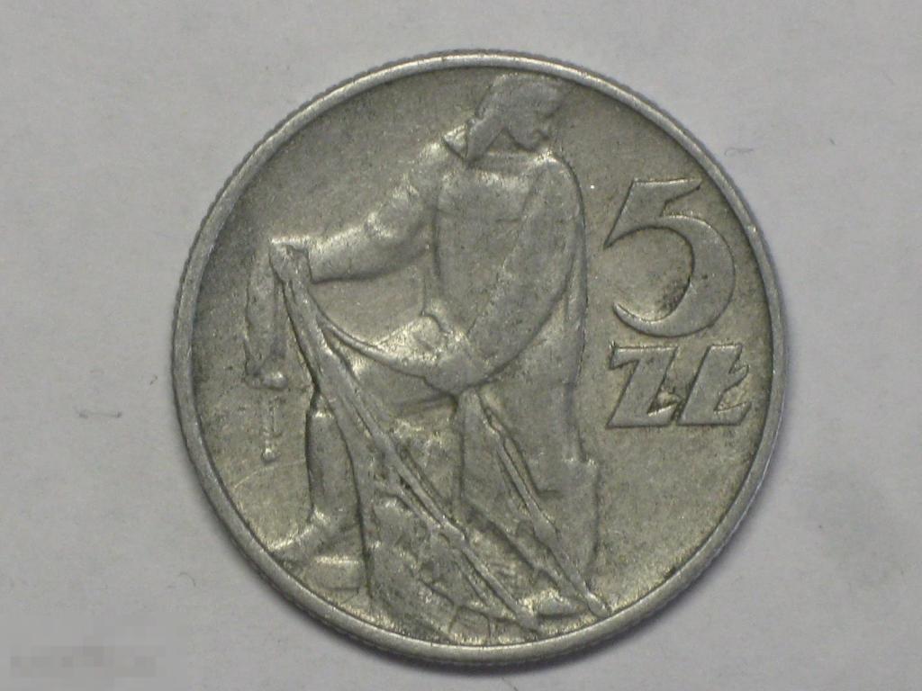 Польша 5 злотых 1974 (и4) 