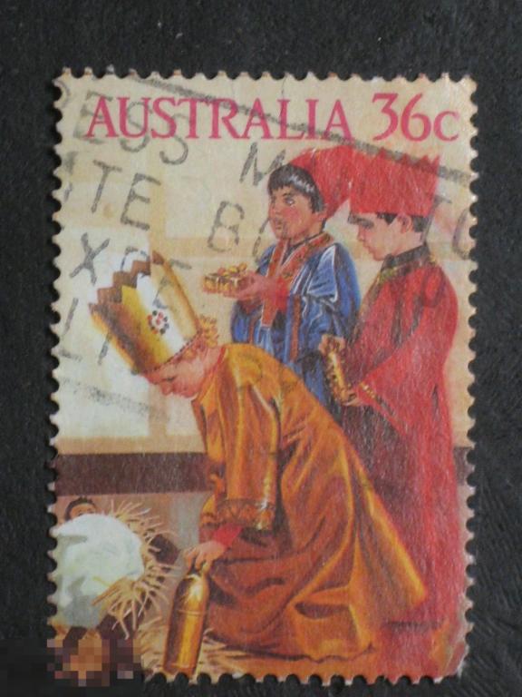 Австралия 1986 Рождество марка 0.36 из серии 