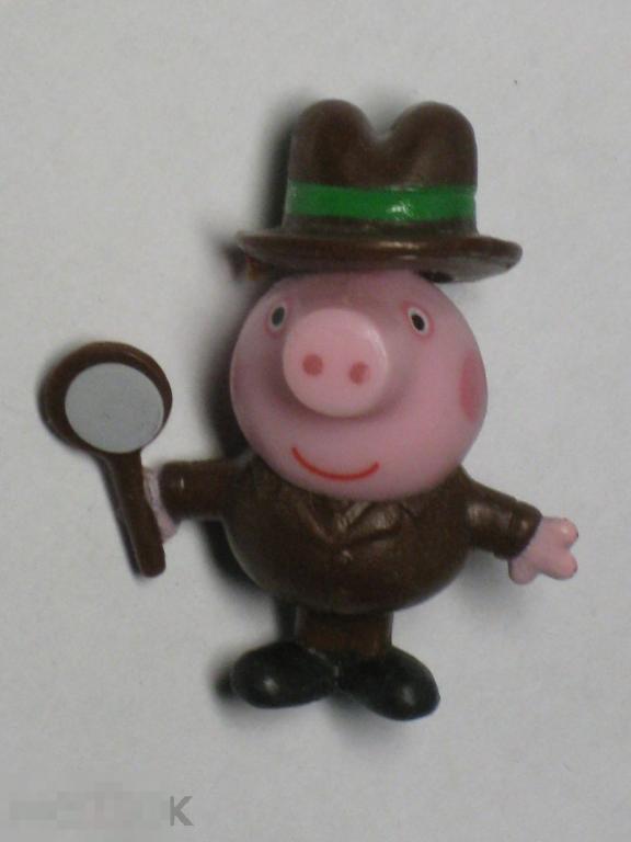 не Киндер Chupa Chups Чупа Чупс Свинка Пеппа 2019 Сыщик 