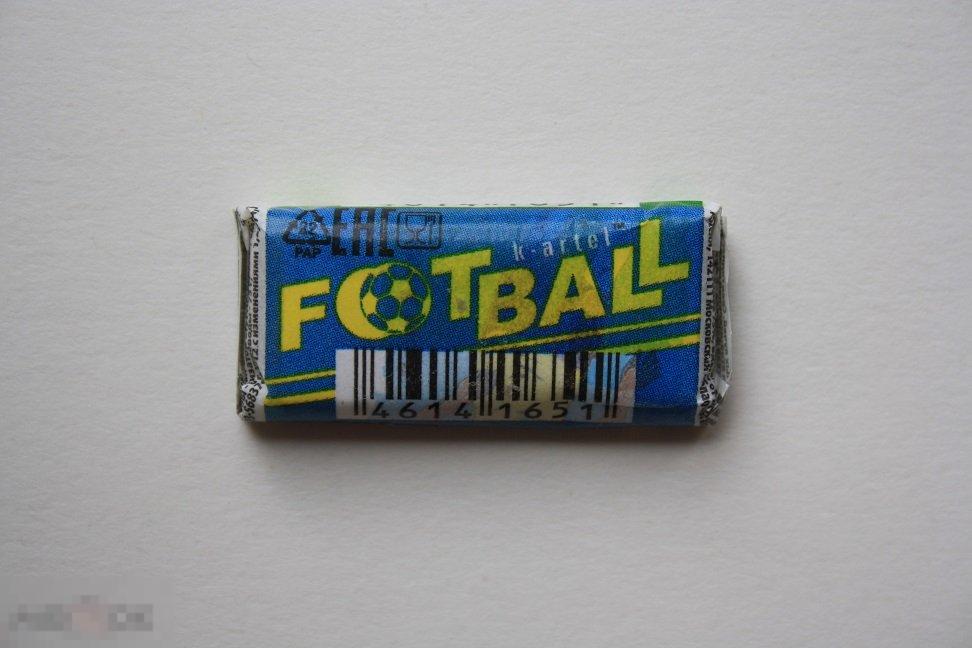 Жевательная резинка bubble gum FOOTBALL k-artel футбол К-Артель Россия 