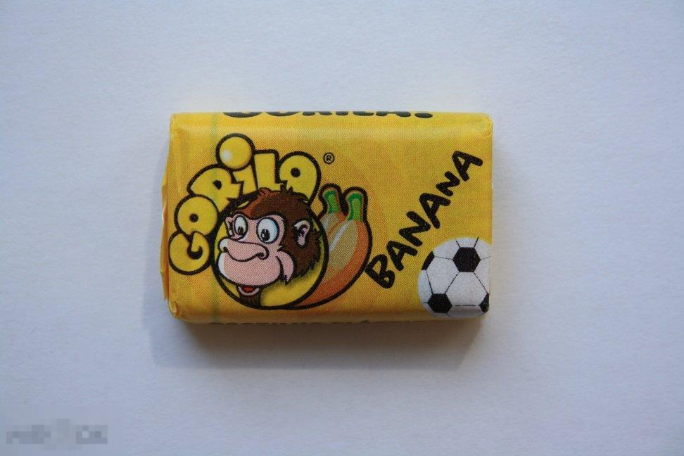 RARE! Жевательная резинка bubble gum Gorila Португалия футбол ЧМ 2014 