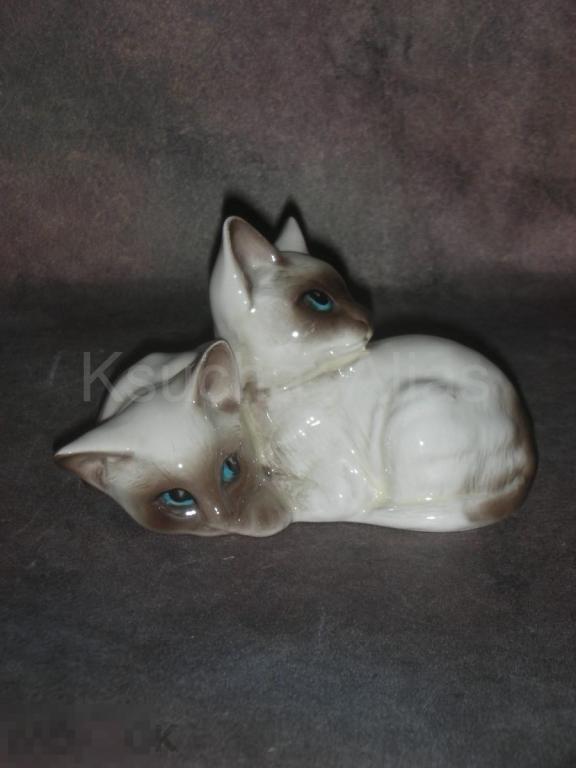 Сиамские котята   Англия  Royal Doulton 