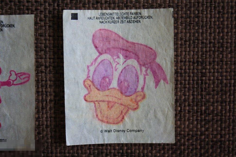 Вкладыш от жвачки Donald Duck TEAM 3 1-20 №12 