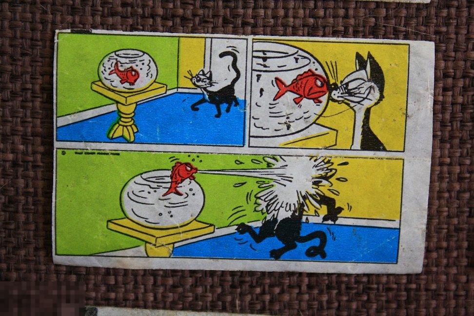 Вкладыш от жвачки Donald 1-103 №9 2 