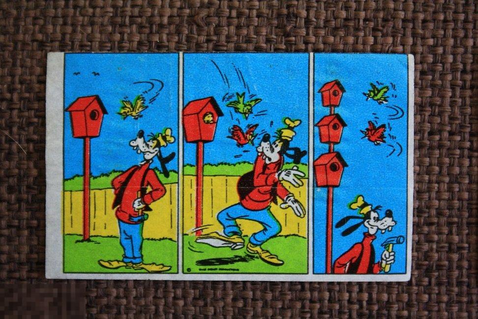 Вкладыш от жвачки Donald 1-103 №2 2 