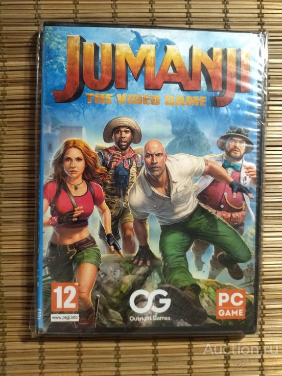 PC DVD Jumaji: The Video Game//новый//запечатанный//001-1801