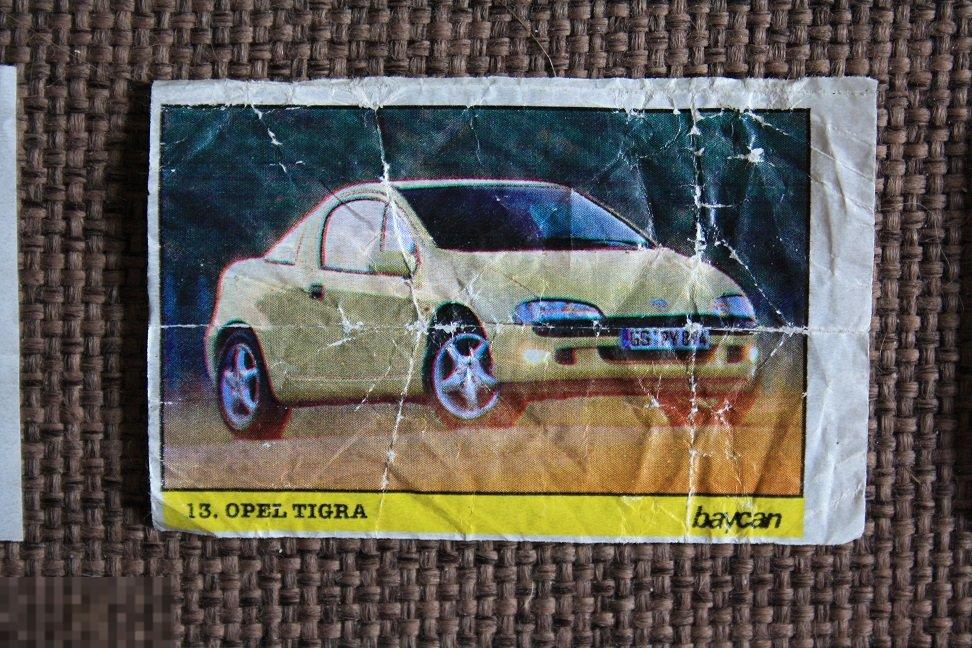 Вкладыш от жвачки BomBibom 1-54 baycan (серия 4) thin №13 2 