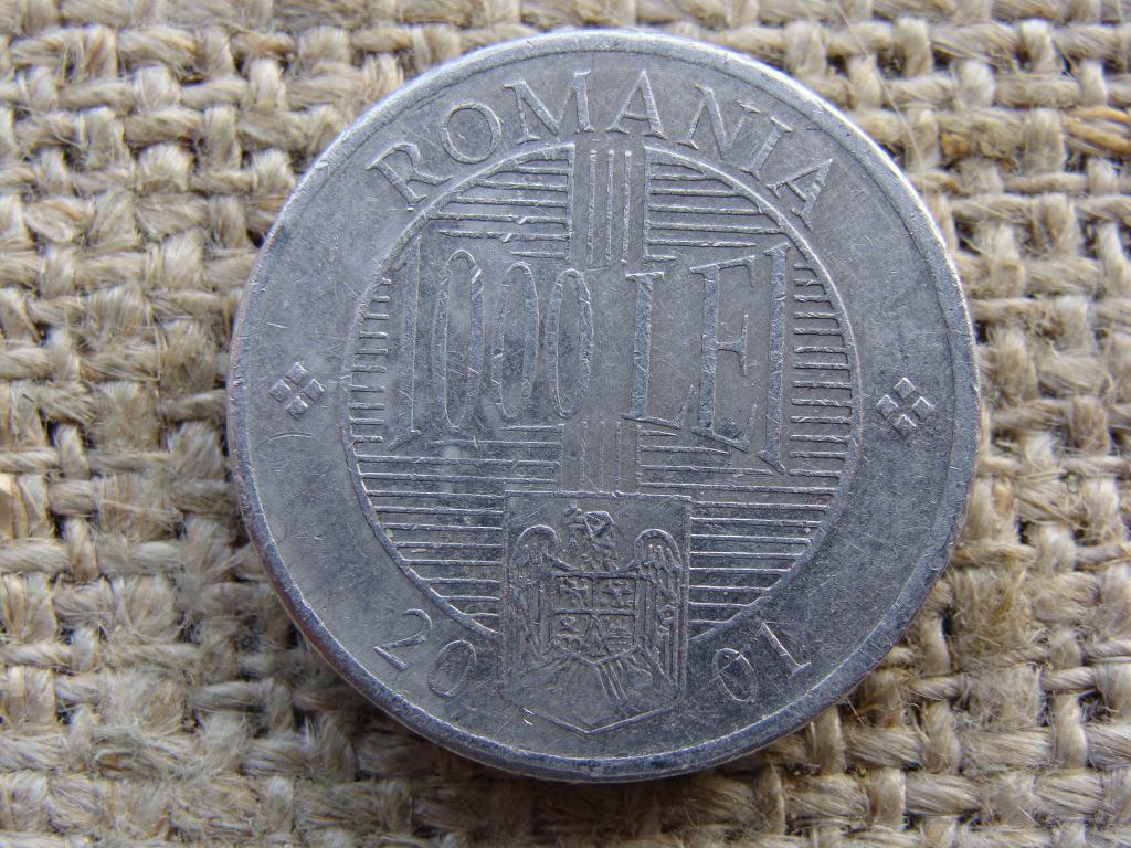 1000 лей 2001 год. Румыния