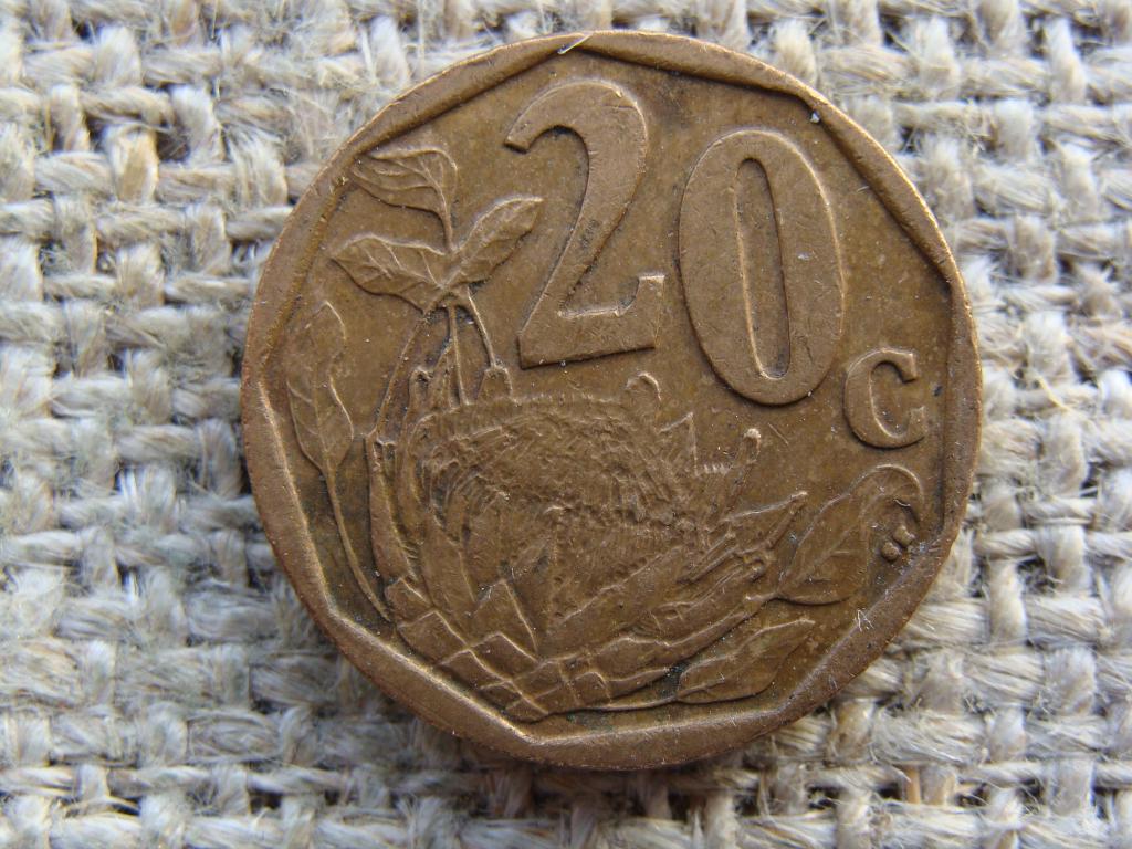 20 центов 2005 год. ЮАР