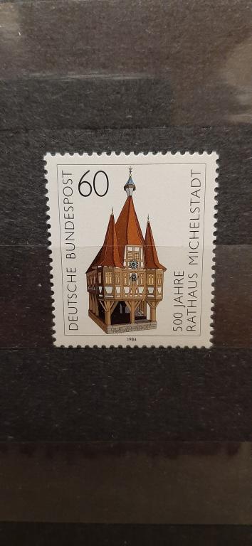 ФРГ Германия Ратуша в Михельштадте архитектура здание 1984 **