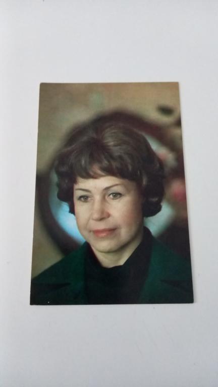 Артисты. Инна Макарова. Фото В. Борисова.